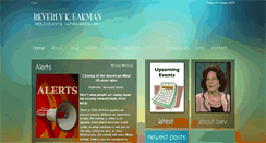 Desktop Screenshot of beverlyeakman.com